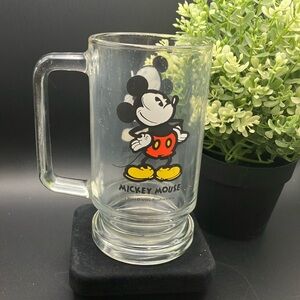 1980’s Disney Mickey Mouse Glass Mug